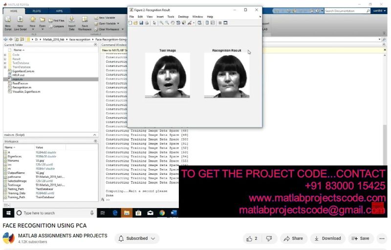 Face Recognition Using Matlab Project Source Code Notes Planet - Premium Mountain Design Gallery - Full HD